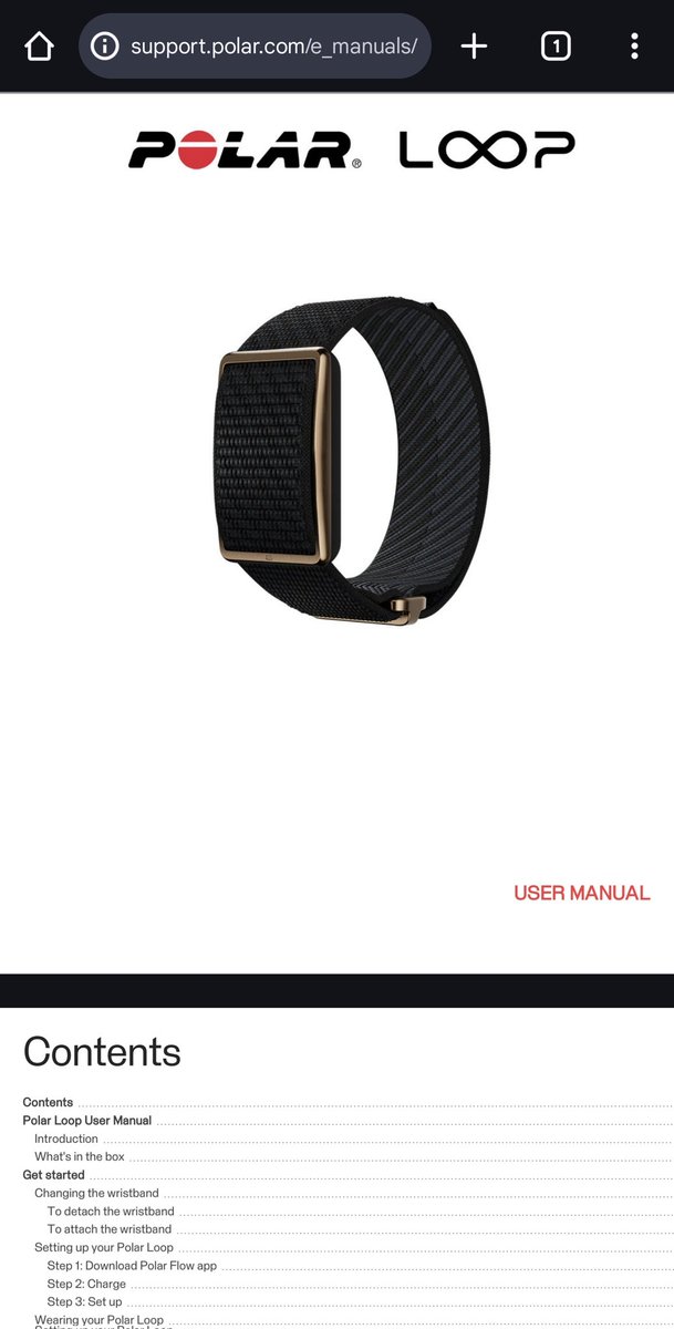 jussivirkkala's tweet image. #PolarLoop manual. Temperature and heart rate broadcast available. 

support.polar.com/e_manuals/pola…