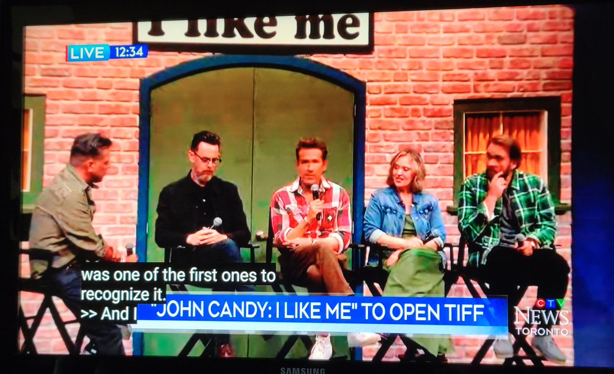 Interview with Director Colin Hanks, Ryan Reynolds, John Candy's 2 children, Christopher &amp; Jennifer on 'Like Me' opens #TIFF50