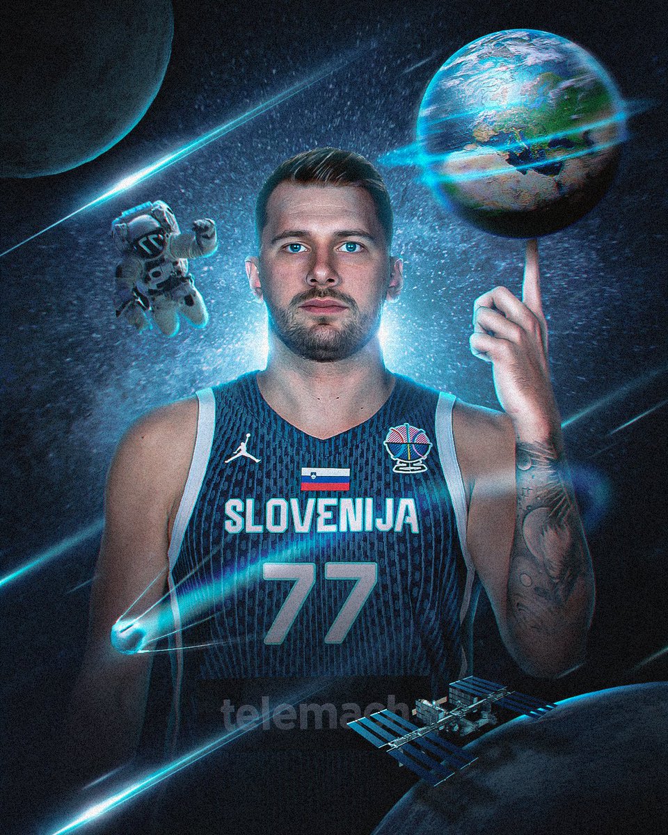 EuroBasket's tweet photo. IT'S LUKA'S WORLD. WE'RE JUST LIVING IN IT. 🤯

37 PTS, 11 REB, 9 AST, 3 STL, 1 BLK AGAINST ISRAEL 🔥

#EUROBASKET x @kzs_si https://t.co/r9bOKbP474