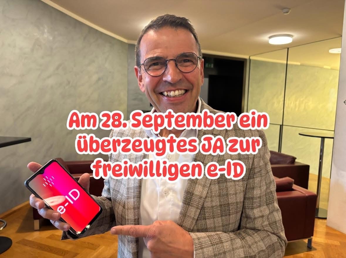 einfach, sicher, freiwillig - darum JA am 28. September  #eID_Ja