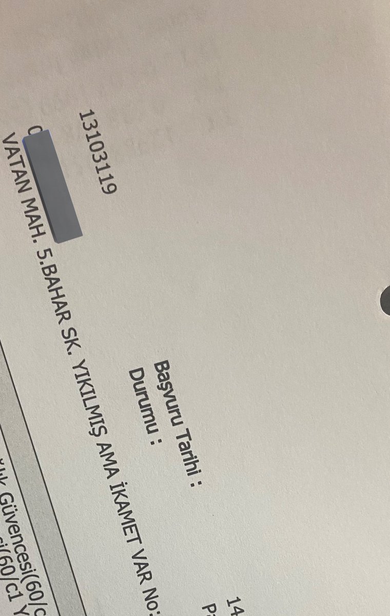 Müthiş bir resmi ikamet adresi arkadaşlar