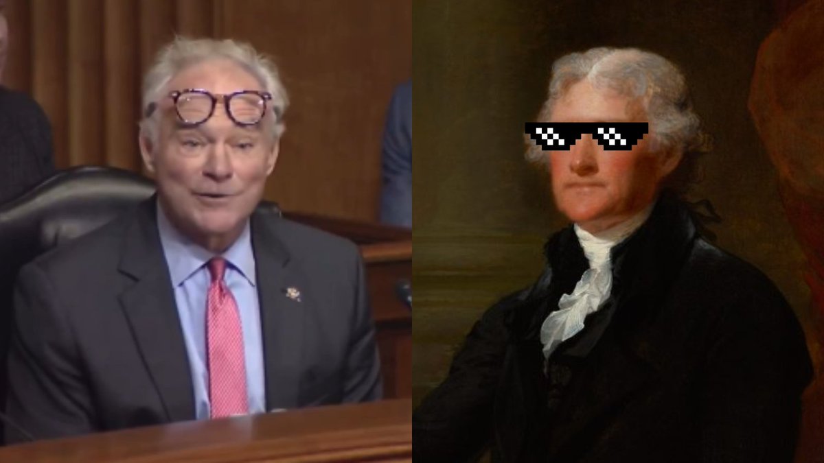 "We hold these truths to be self-evident, that all men are created equal, that they are endowed by their Creator with certain unalienable Rights."

Which Virginian did it better?