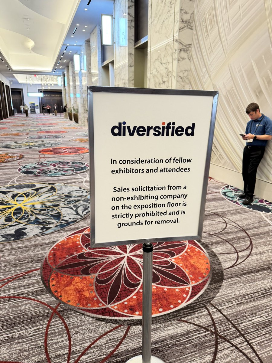 Comical as these people literally came in and poached everyone from the <a href="/SUSBexpo/">SUSBexpo</a>