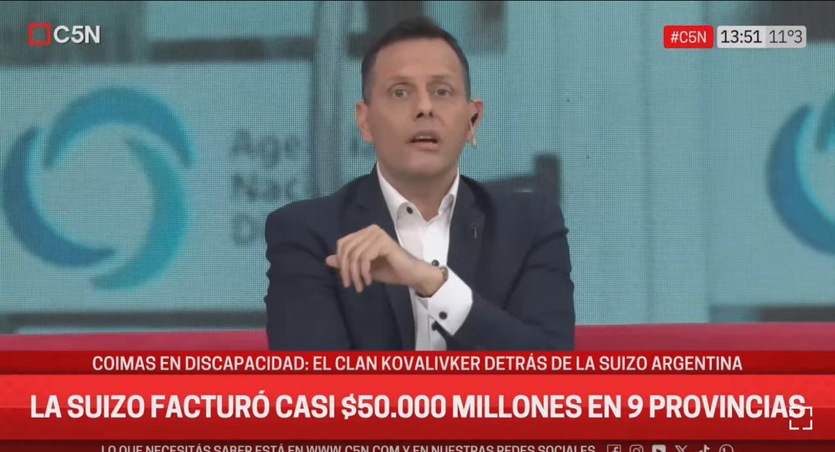 LA TARDE | 📺
#DeUna @c5n 2.8
#UltimoMomento <a href="/CronicaTV/">Crónica</a> 2.2
#ArrancaLaTarde <a href="/A24COM/">A24.com</a> 1.9
#NuestraTarde <a href="/todonoticias/">TN - Todo Noticias</a> 1.6
#MasData <a href="/lanacionmas/">La Nación Más</a> 1.0
#26News <a href="/canal26noticias/">CANAL 26</a> 0.3
