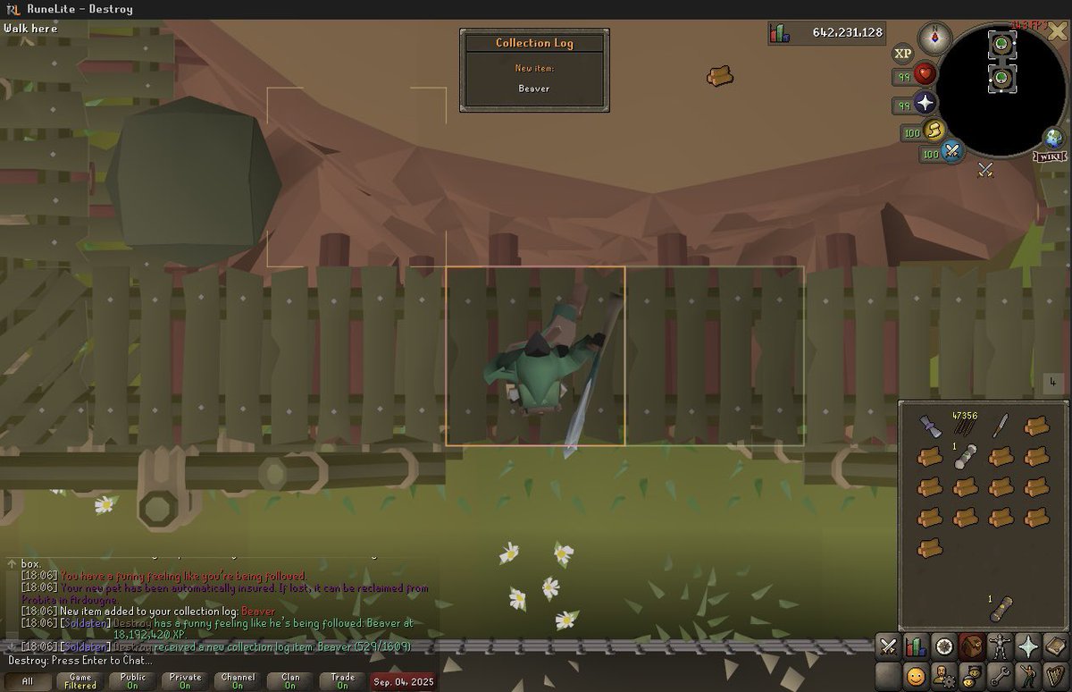 _dovv's tweet image. Beaver prt whilst afking, and 2 smolcano’s (doing 99mining )