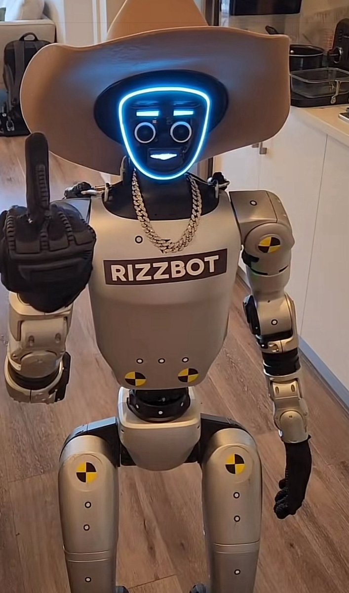 $Jake the #Rizzbot who is a  $Clanker says hi
