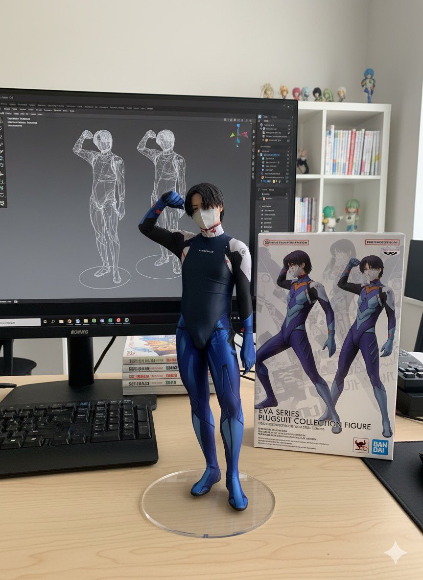 これで顔出ししちゃいます！！
こんなフィギュア買ってくれるー？？
