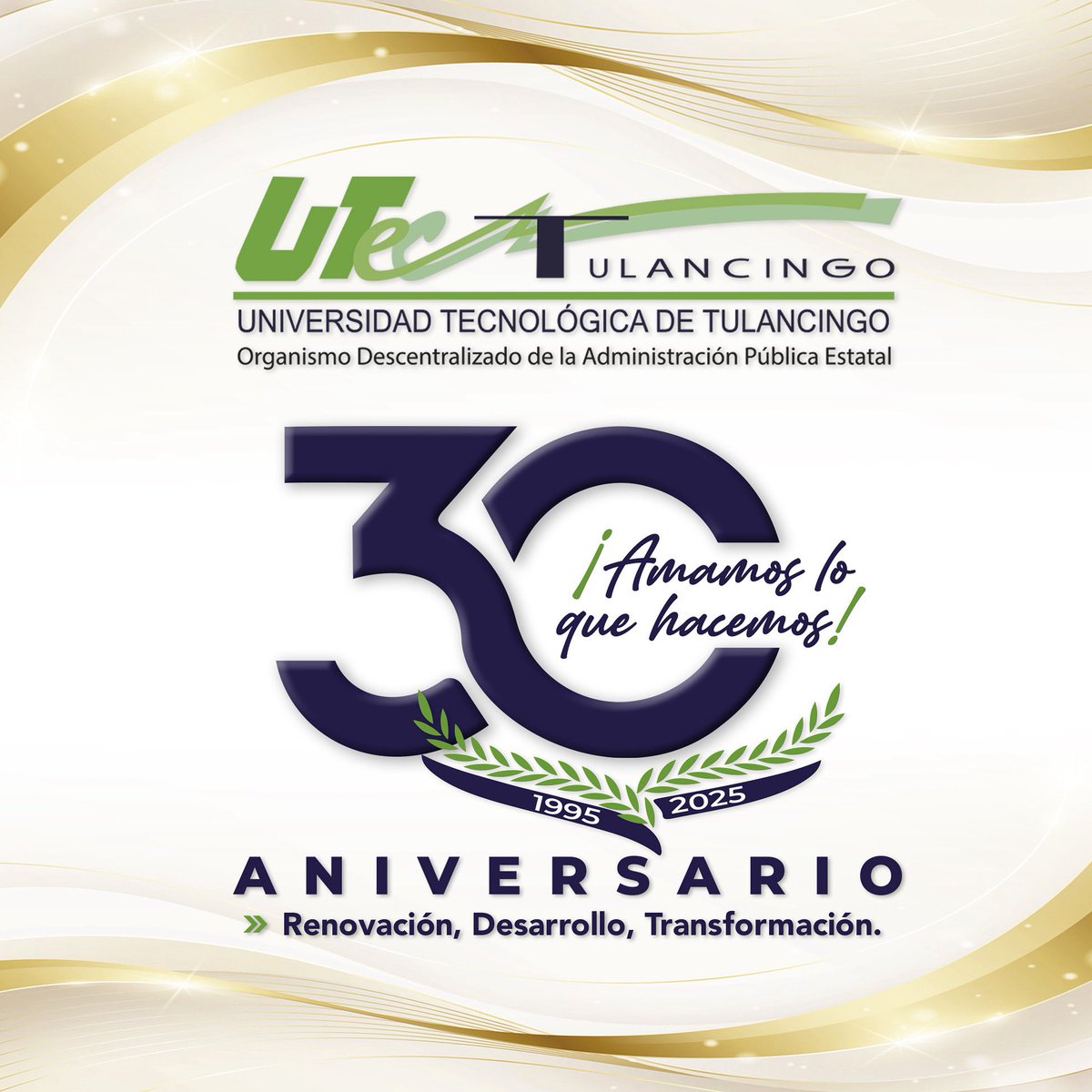 utec_tgo's tweet image. 🎉✨ Hoy celebramos 30 años de excelencia académica, compromiso y transformación en la UTEC.

Tres décadas formando profesionistas, impulsando la innovación y contribuyendo al desarrollo de nuestra comunidad y de México. 💙🦅

¡Feliz 30 Aniversario!

#30AñosUTEC #SomosHalcones