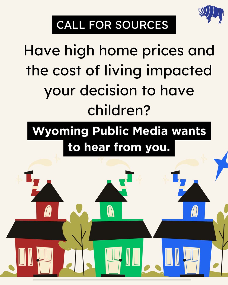 We know the high cost of living and home prices are impacting some people’s decision to have children. Are you postponing having kids, having fewer kids or forgoing having a family because life is just too expensive? 

Email hanna.merzbach@uwyo.edu to learn more.