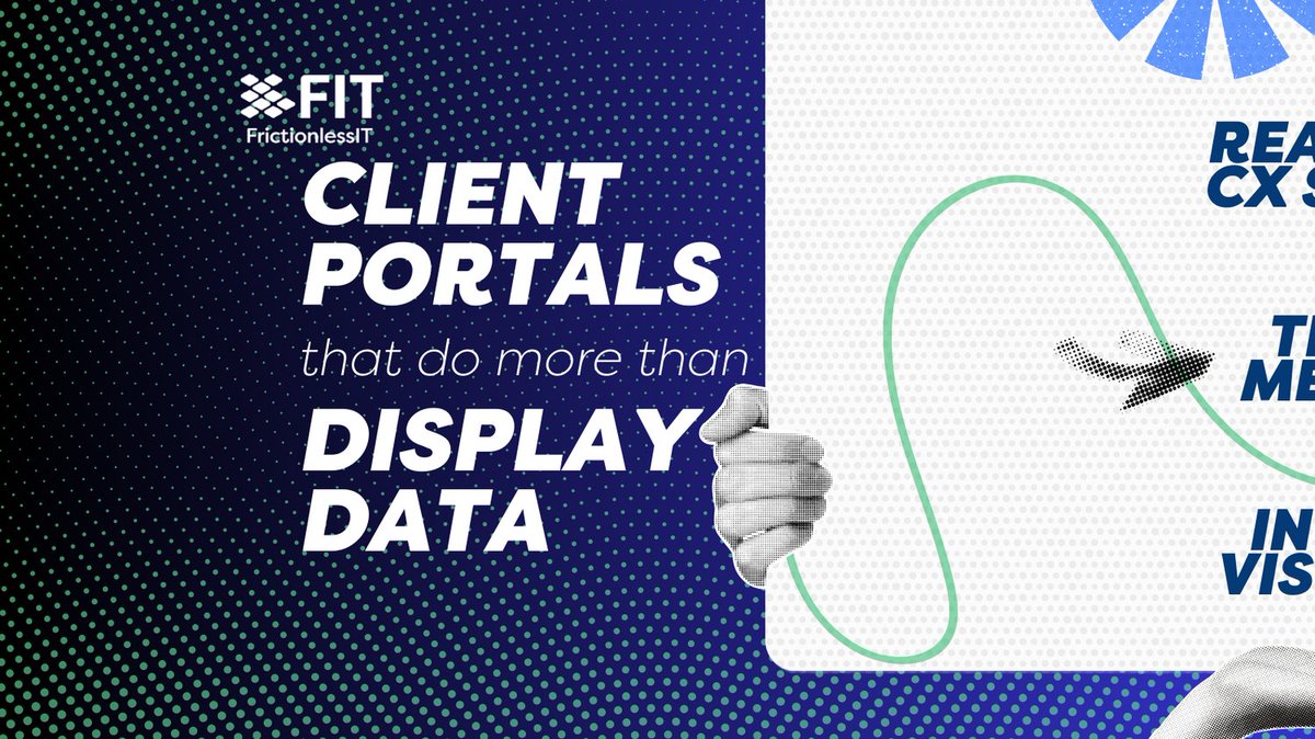 FrictionlessIT's tweet image. Give clients a reason to stay—and a reason to refer.
🔗 frictionlessit.net/fitware/
#ClientPortals #CXVisibility #RetentionTools