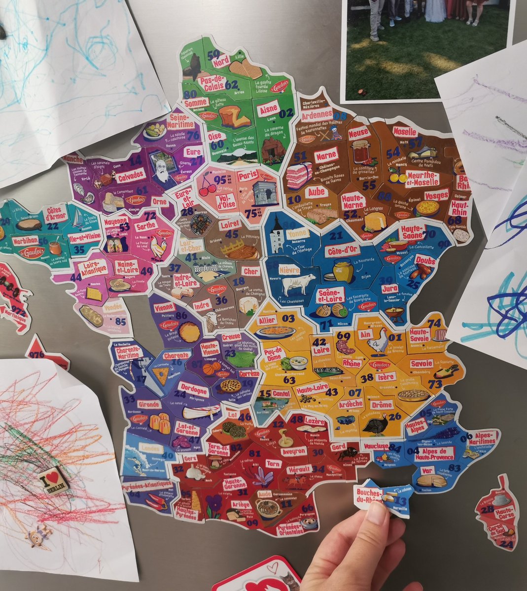 Beliaive croire en vos rêves, il me reste 1 (UN) département et j'ai fini la carte de France des cordons bleus 🥲
