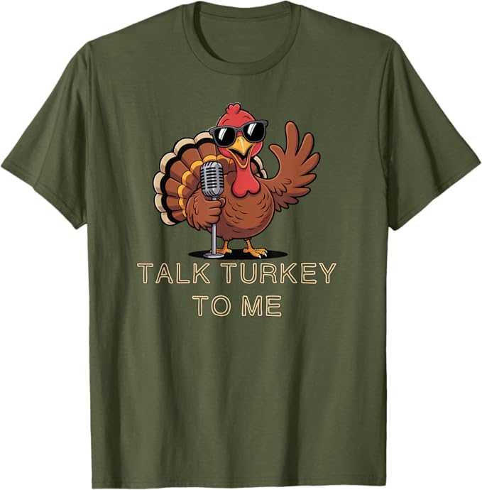 Amazon Prime: amazon.com/dp/B0FPQY4H7H?… Turkey Talk #thanksgiving #Turkey #TurkeyUSA #thanksgivinghack  Funny Thanksgiving T-Shirt a.co/d/eDRQ3bL #Amazon via <a href="/Amazon/">Amazon</a>