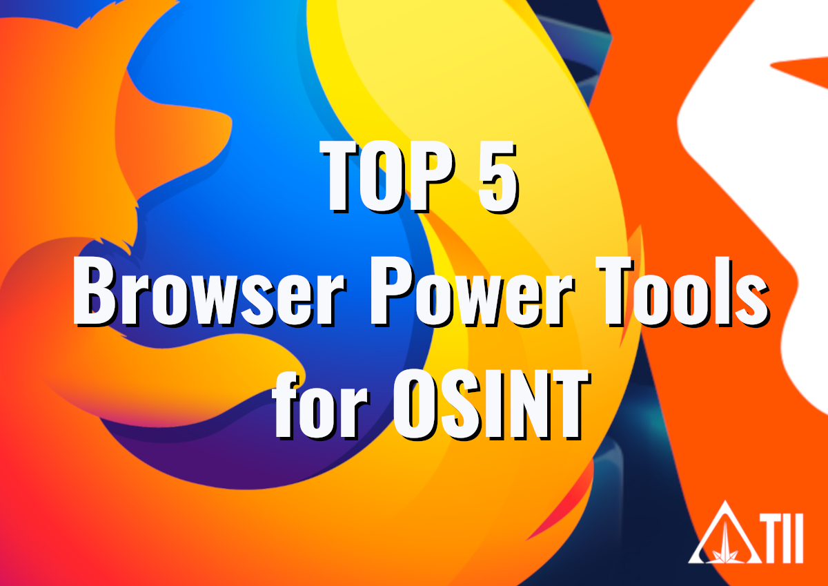 🕵️‍♀️ Your browser is your OSINT command center

We picked the Top 10 browser extensions (5 Firefox, 5 Chromium) based on popularity, investigative utility &amp; time-savings.

🔗 Read more: toddingtonint.substack.com/p/browser-powe…

#OSINT #SOCMINT #Investigations