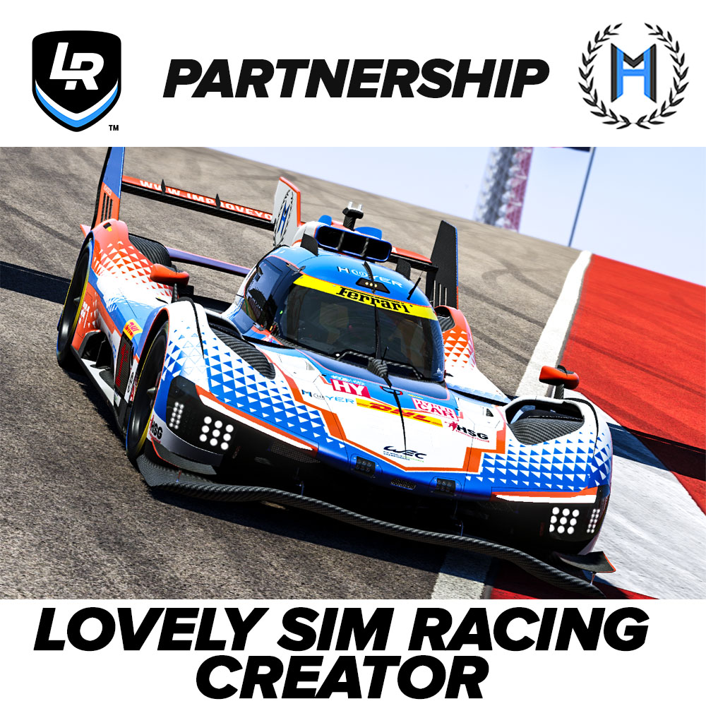 Announcement
I am happy to join Lovely Sim Racing as a Content Creator &amp; Data Consultant. With my experience in #simracing I try my best to bring valuable insight for the future development of the Lovely Pit Wall and all associated products of <a href="/LovelySimRacing/">Lovely Sim Racing</a>  
#Partnership