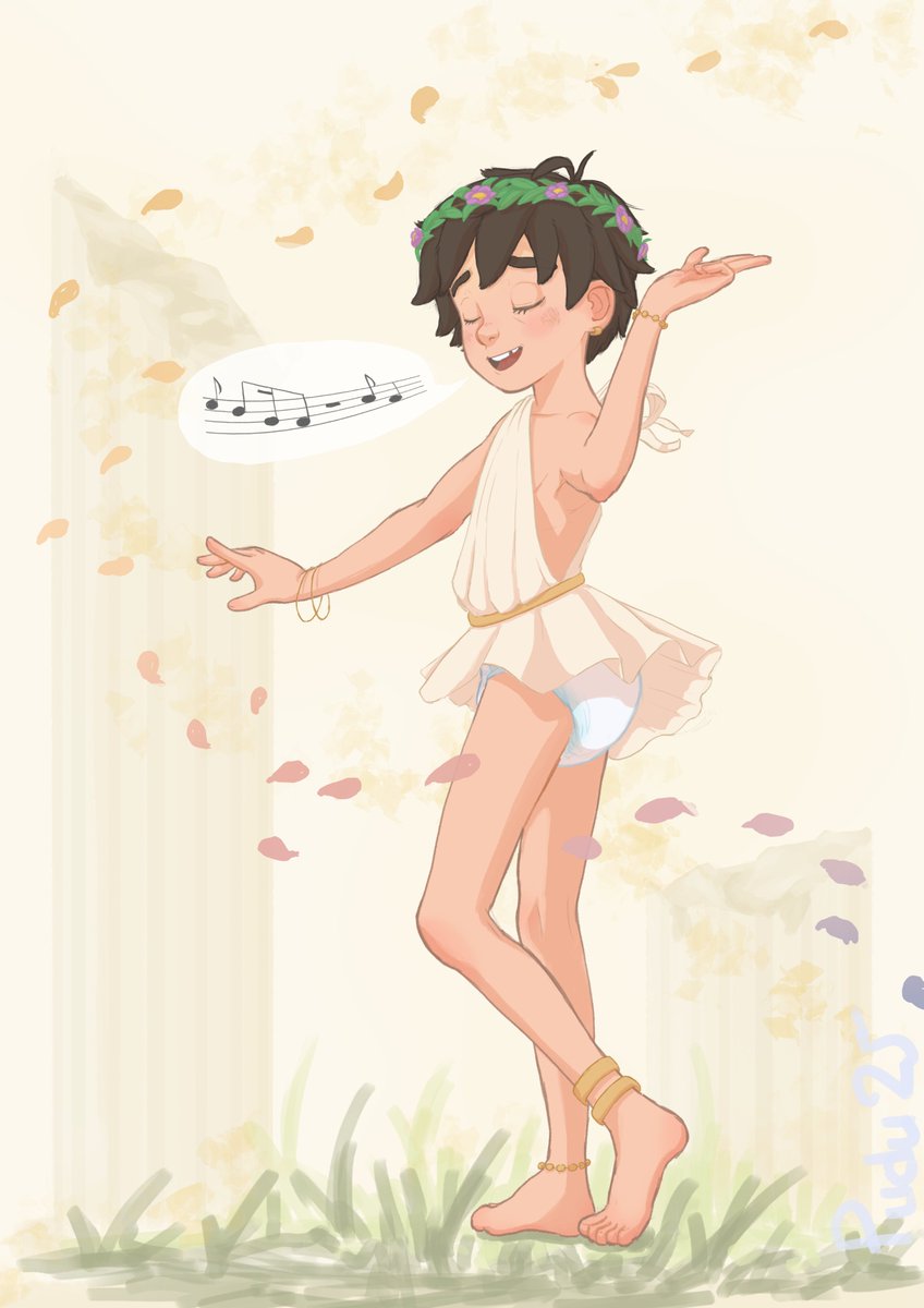 Little gift for <a href="/shentosaysno/">Shento 🍬</a> 🎁

I love his OC Billy from ancient Greece ☺️