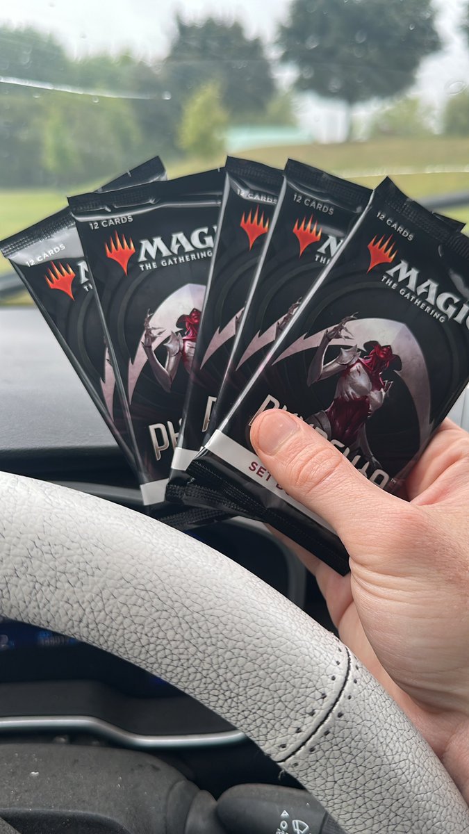 This Sephiroth, fabled soldier with one- winged angel reverse MTG card is so fire, we just couldn’t resist picking it up today!

We also picked up 5 MTG Phyrexia packs, will be snag a hit?
