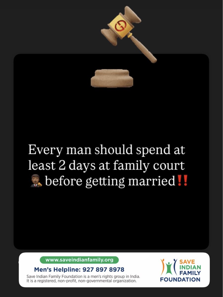 Every boy must visit family court before getting married!