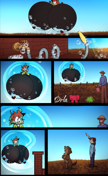 Orla_scooo's tweet photo. Bubble Rideπ (3rd page)
:
:
A playful continuation in comic timing light, bouncy, and full of silly charm.
:
:
#ComicArt #DigitalComics #CartoonStyle #SequentialArt #CharacterArt #Webcomic #SlapstickHumor #ComicCommunity #ArtShare #IndieComics #orlaart https://t.co/cdhFc5h36N