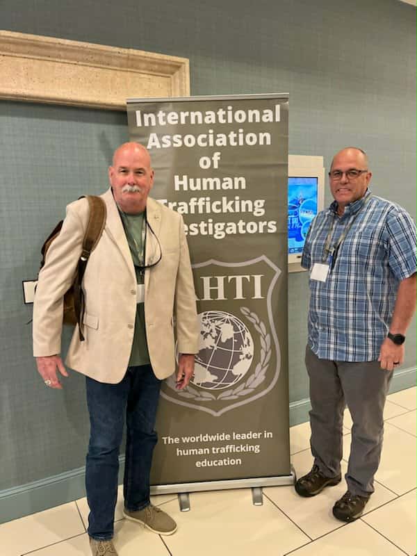 AsservoProject's tweet image. We are grateful that our CEO and member of our cyber team were able to attend the 3 day conference being hosted by the International Association of Human Trafficking Investigators. @IAHTI2