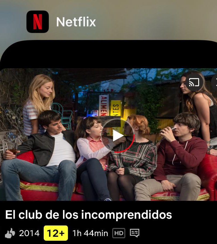 Blue Jeans (@franciscodpaula) on Twitter photo Mirad la película que tenéis en <a href="/NetflixES/">Netflix España</a>! Ya han pasado casi 11 años de El club de los incomprendidos! ¿Cuántas veces la habéis visto? Jaja
Pd: No, no habrá segunda parte (siempre me lo preguntáis). Ojalá! Pero no se dio la oportunidad. Mirad la película que tenéis en <a href="/NetflixES/">Netflix España</a>! Ya han pasado casi 11 años de El club de los incomprendidos! ¿Cuántas veces la habéis visto? Jaja
Pd: No, no habrá segunda parte (siempre me lo preguntáis). Ojalá! Pero no se dio la oportunidad.