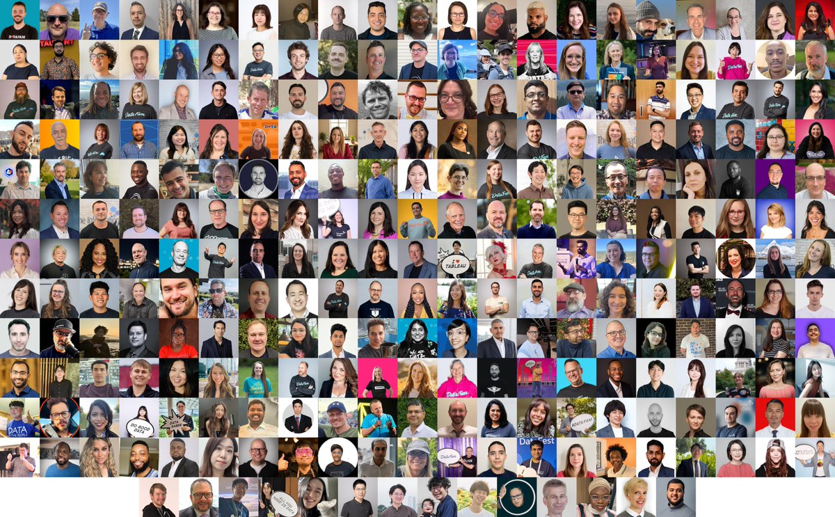 Congratulations to the 2025 Tableau Community Leaders!

Ambassadors with the Tableau Community Leader designation contribute across the community. They evangelize Tableau, nurture growth, and amplify connection.

#TableauAmbassador