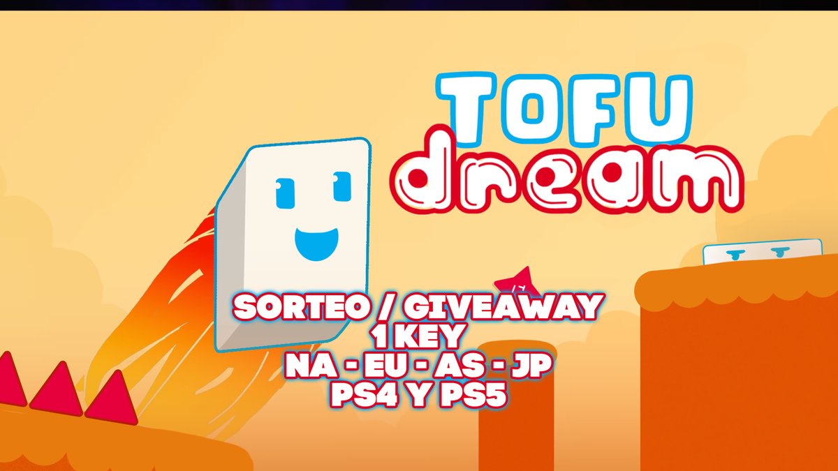 🏆#GIVEAWAY | #SORTEO🏆
Tofu Dream 1x #PS4 #PS5 🔄 Cross-Buy
🇪🇺  🇺🇸  🇭🇰  🇯🇵

🔁Repost
🔤Tag a friend
🔤Comment your X nickname on YT &amp; Like: youtu.be/CtFff1OpSSE
👤 Follow: <a href="/yzo_studio/">y-zo studio</a> + me and Visit: 2dragontails.com

Good Luck to everyone! 🍀
#TofuDream #PlayStation