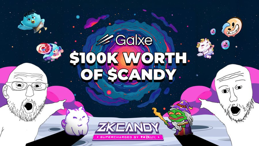 X_JaMiin's tweet photo. Here @ZKcandyHQ  Pre-TGE is live 🍬

A massive $100K in $CANDY is up for grabs for top questers and contributors on the
@Galxe Starboard leaderboard.
Don’t miss out — jump in today 👇 https://t.co/ednfKGs8yb