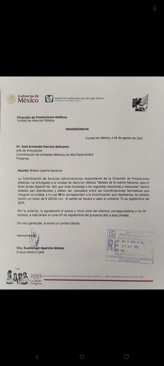 Antonio López Cruz (@tonylopez_cruz) on Twitter photo Dice la Presidenta <a href="/Claudiashein/">Claudia Sheinbaum Pardo</a> que mi reportaje sobre la compra de boletos por obligación para la <a href="/lotenal/">Lotería Nacional</a>, en perjuicio de servidores públicos, es falsa... Ahí uno de los muchos oficios que tengo, y que publicamos en <a href="/El_Universal_Mx/">El Universal</a> Dice la Presidenta <a href="/Claudiashein/">Claudia Sheinbaum Pardo</a> que mi reportaje sobre la compra de boletos por obligación para la <a href="/lotenal/">Lotería Nacional</a>, en perjuicio de servidores públicos, es falsa... Ahí uno de los muchos oficios que tengo, y que publicamos en <a href="/El_Universal_Mx/">El Universal</a>