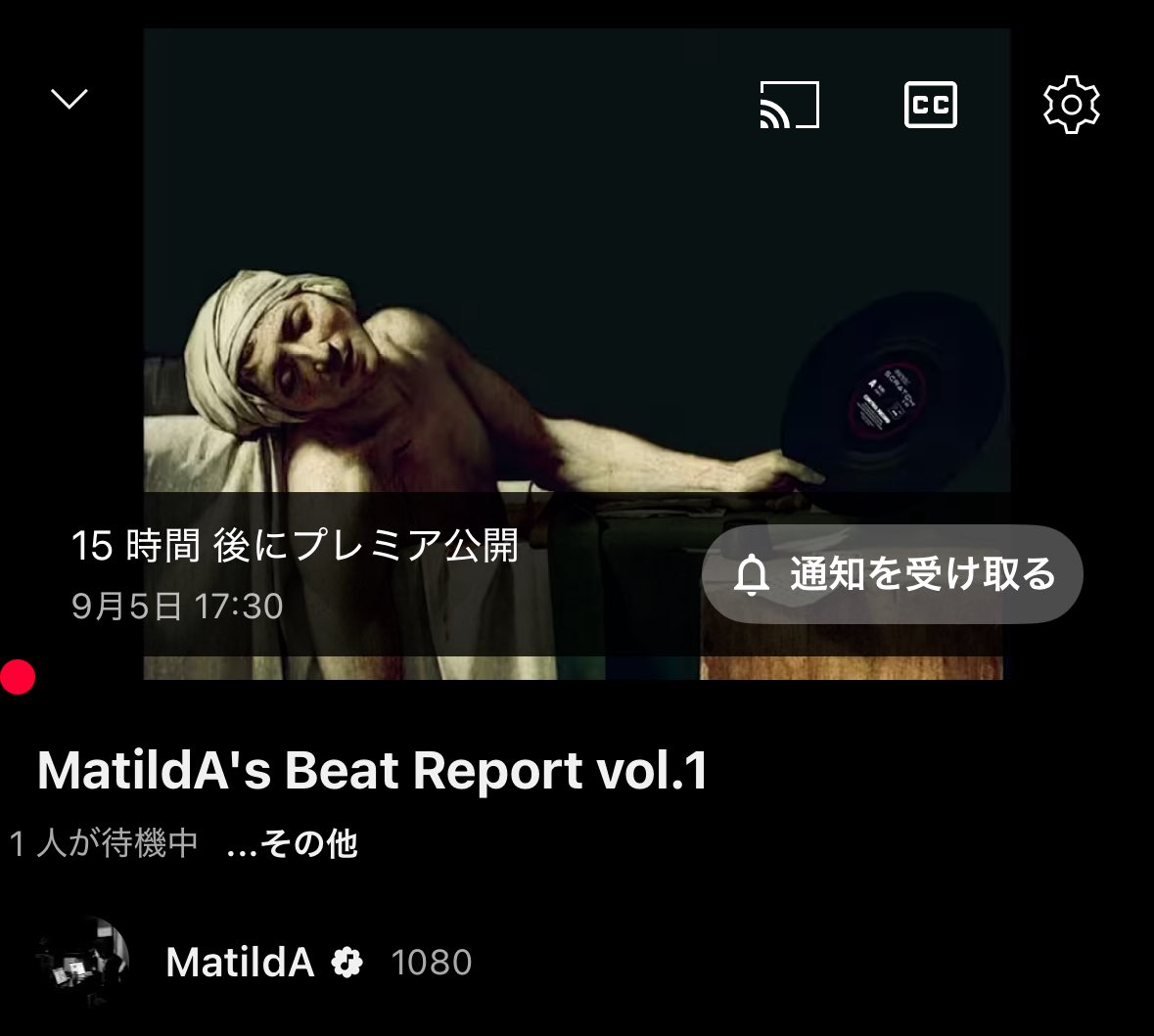 Beat Tapeお待たせ
明日17:30公開です🤝
仲間とでも1人でもchillして聴いてください🔥#LABO_RECORDS
youtu.be/I71pKHdQ5rU?si…