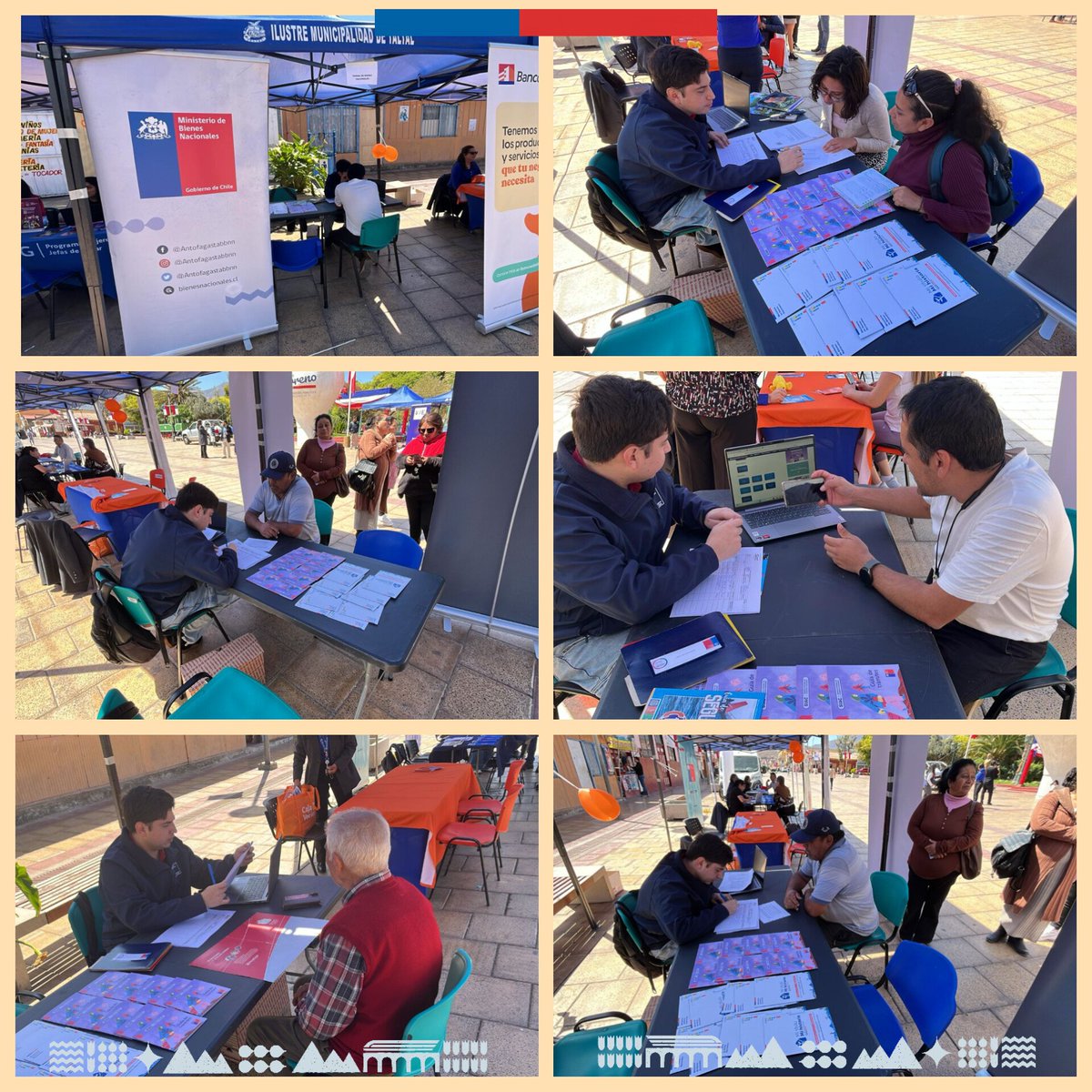 Como <a href="/AntofagastaBBNN/">Seremi Bienes Nacionales región de Antofagasta</a> estuvimos presentes en un nuevo Gobierno en Terreno y esta vez llegamos hasta la comuna de #Taltal.
Durante el tiempo que duró esta Feria de Servicios Públicos respondimos las dudas e inquietudes de las vecinas y vecinos que se acercaron a nuestro stand.