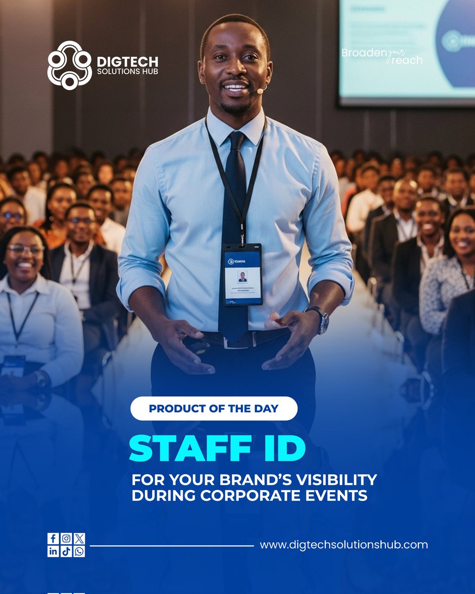 IDENTIFY YOUR TEAM WITH STYLE!

Staff IDs = increased security + professionalism + brand visibility!

Get custom-made Staff IDs from us and elevate your corporate events! 

Why choose our Staff IDs?
✅ Custom designs to match your brand
✅ High-quality materials for durability