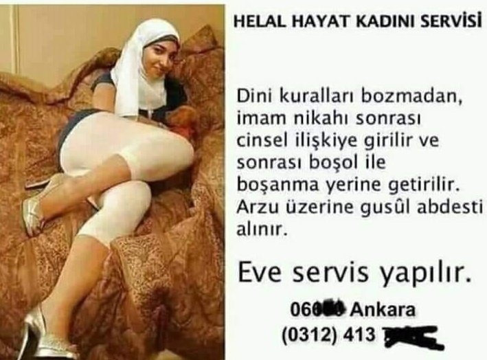 Müslümanlıkta her pis işe bir kılıf vardır.