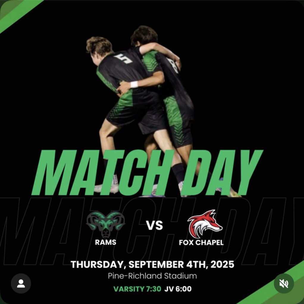 Foxes visit the Rams to open play in the tough 4A section 3. #rollrams <a href="/pghsoccernow/">Pittsburgh Soccer Now</a> <a href="/PR_RamsAD/">Pine-Richland Athletics</a> <a href="/TribLiveHSSN/">TribLive HSSN</a> <a href="/PGSportsNow/">Post-Gazette Sports</a>