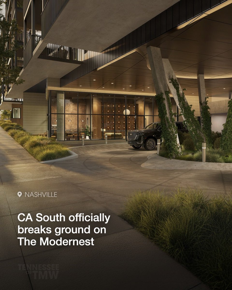 CA South has broken ground on The Modernest Gulch View, a five-story condominium project bringing 131 short-term rental–eligible residences to Nashville’s 8th Avenue Corridor.