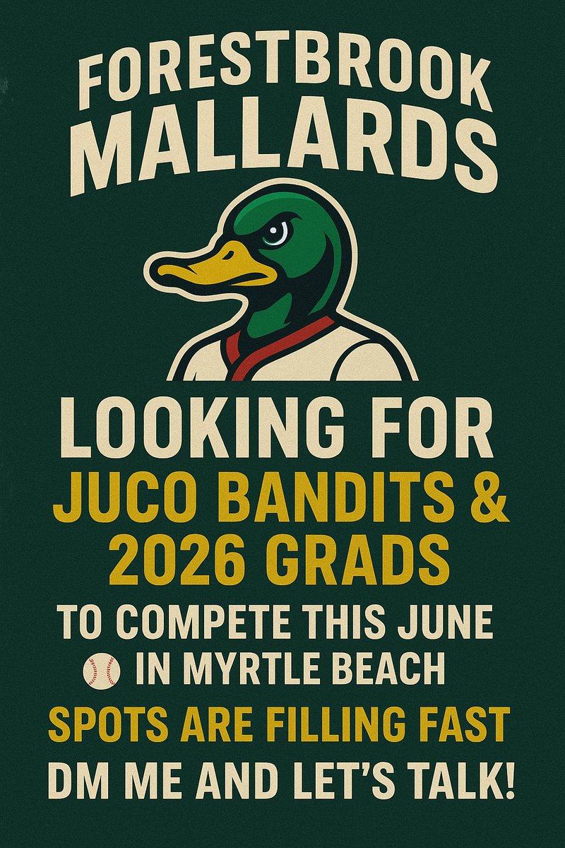 Forestbrook Mallards (@fbmallards25) on Twitter photo 