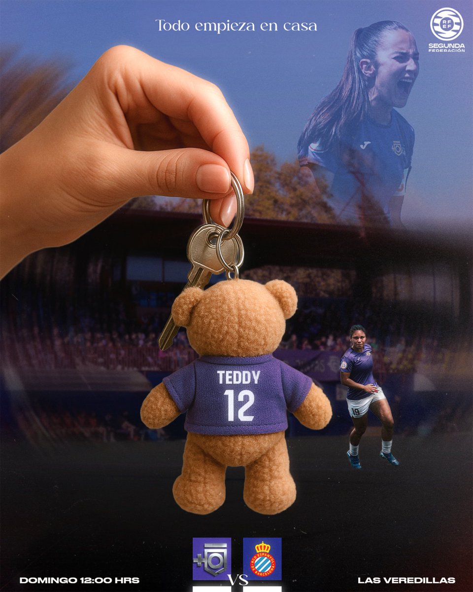 Todo empieza aquí, todo empieza en casa.

𝐉𝟏: <a href="/futbolellascff/">Futbolellas CFF</a> - <a href="/RCDEFemeni/">RCD Espanyol Femení</a> B. (𝟐ª 𝐑𝐅𝐄𝐅)
Domingo 12:00 HRS | 𝐋𝐚𝐬 𝐕𝐞𝐫𝐞𝐝𝐢𝐥𝐥𝐚𝐬.
#VamosFutbolellas💜