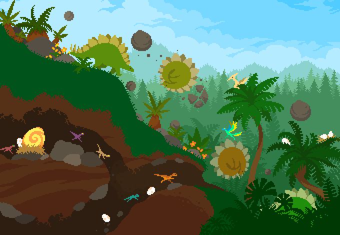 pixeljamgames's tweet photo. Roll your Stego butt over to the Dino Run 2 Kickstarter and get access to our world-building tools right away: https://t.co/otBx0LPvvC https://t.co/cSTJqSHUX1