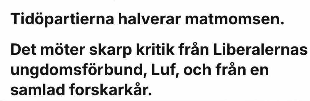 Förnuftet har talat.