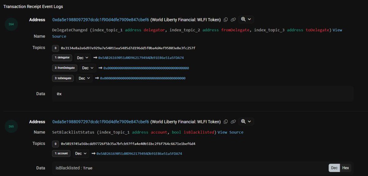 AltcoinGordon's tweet image. WTF Just Happened?

World Liberty Financial blacklists Justin Sun&apos;s entire $500M in $WLFI allocation.