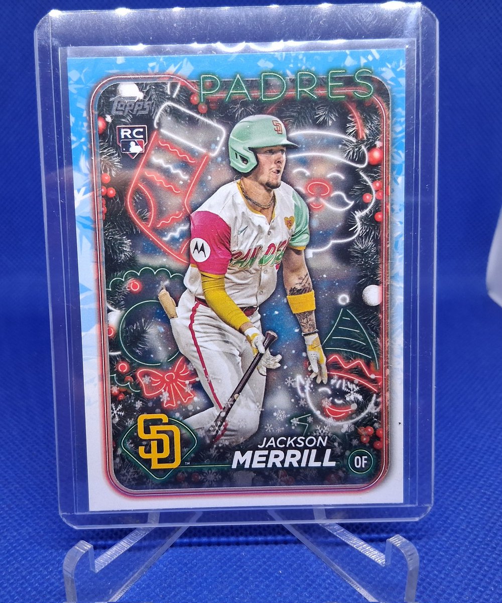 Jackson Merrill RC .50 #TBBCrew #TBBReposts #thehobby
