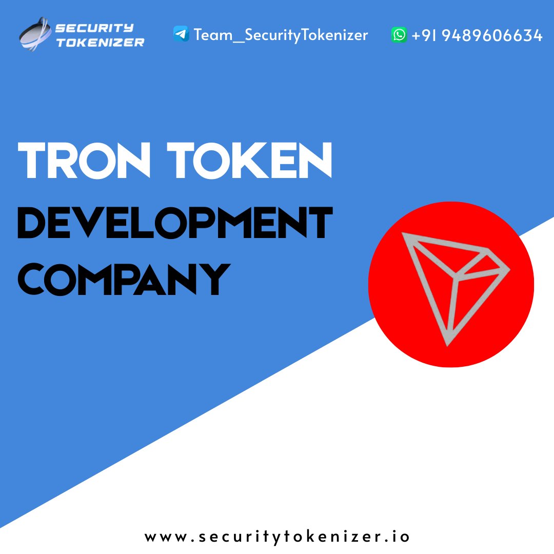 tokens9693's tweet photo. 🚀 Scale your project with TRON Token Development!

Low fees. Fast transactions. Global adoption.

Build TRC20, TRC10, or NFT tokens with Security Tokenizer today!

🌐 Visit: https://t.co/vMwGsGMAP6

#TRONTokenDevelopment #Crypto #DeFi #Web3 #TokenDevelopment #Blockchain https://t.co/HJR0SNL68D