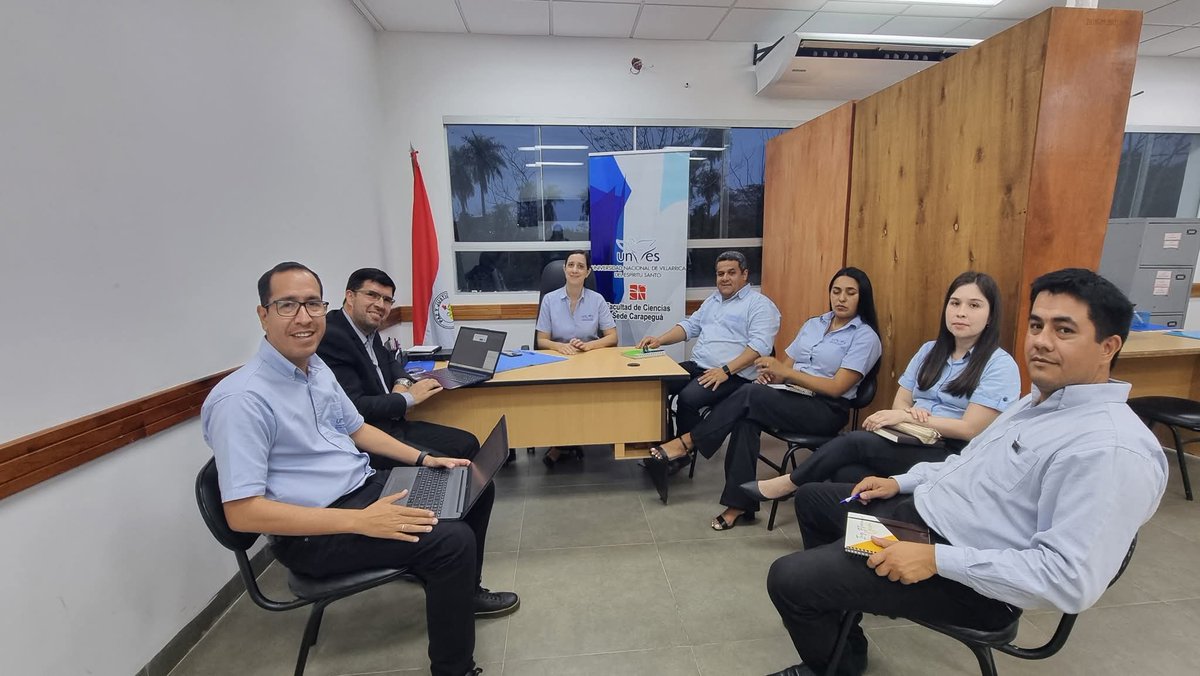 ConesParaguay's tweet image. El Secretario General del CONES, Juan Alvarenga, participó de una mesa de trabajo sobre la implementación de los créditos con la Universidad Nacional de Villarrica (UNVES)

Continuamos trabajando para fortalecer la Educación Superior 🇵🇾🎓

#CONES #GobiernoDelParaguay