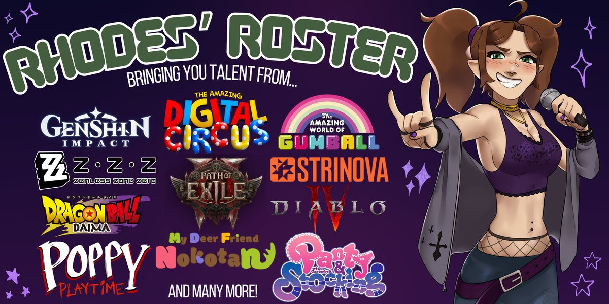 ⚠️HEY VOICE ACTORS⚠️

Did you know my roster is open? 👀
Submit your application here: forms.gle/FfCfmL8WYR16Xc…

This roster is open for VAs of all stages who are 13+! Deadline: September 15th 

Please read my FAQs here before submitting💜 tinyurl.com/37f2mmhu