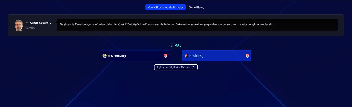 Kurayı Aykut Kocaman çekiyor ve Şampiyonlar ligi playoff maçında iki türk takımı geliyor bu nasıl bi simülasyon amk