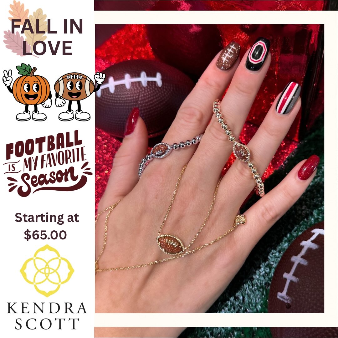 You’ll LOVE Kendra Scott Football and Fall Jewelry! Starting at $65.00!
pughsdiamonds.com/product-catego…...
#footballseason #kendrascott #cheergear #footballjewelry #fall #autumn #sweaterseason