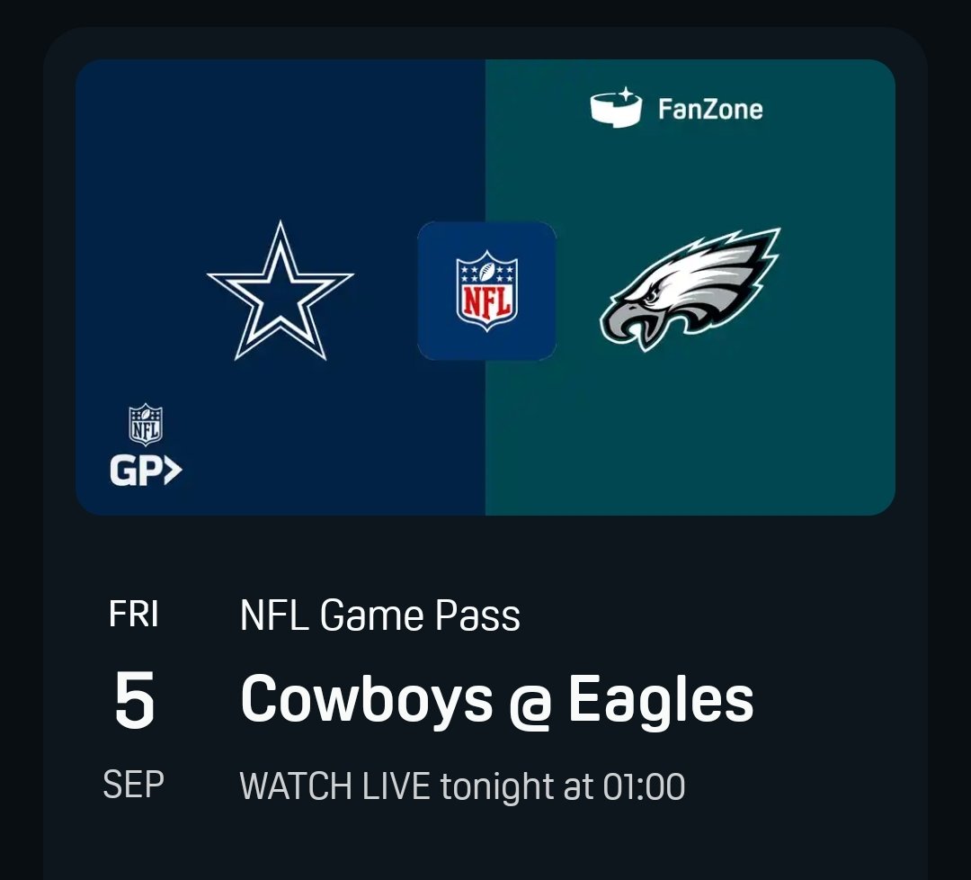 Es ist wieder soweit. 🏈 NFL Kickoff