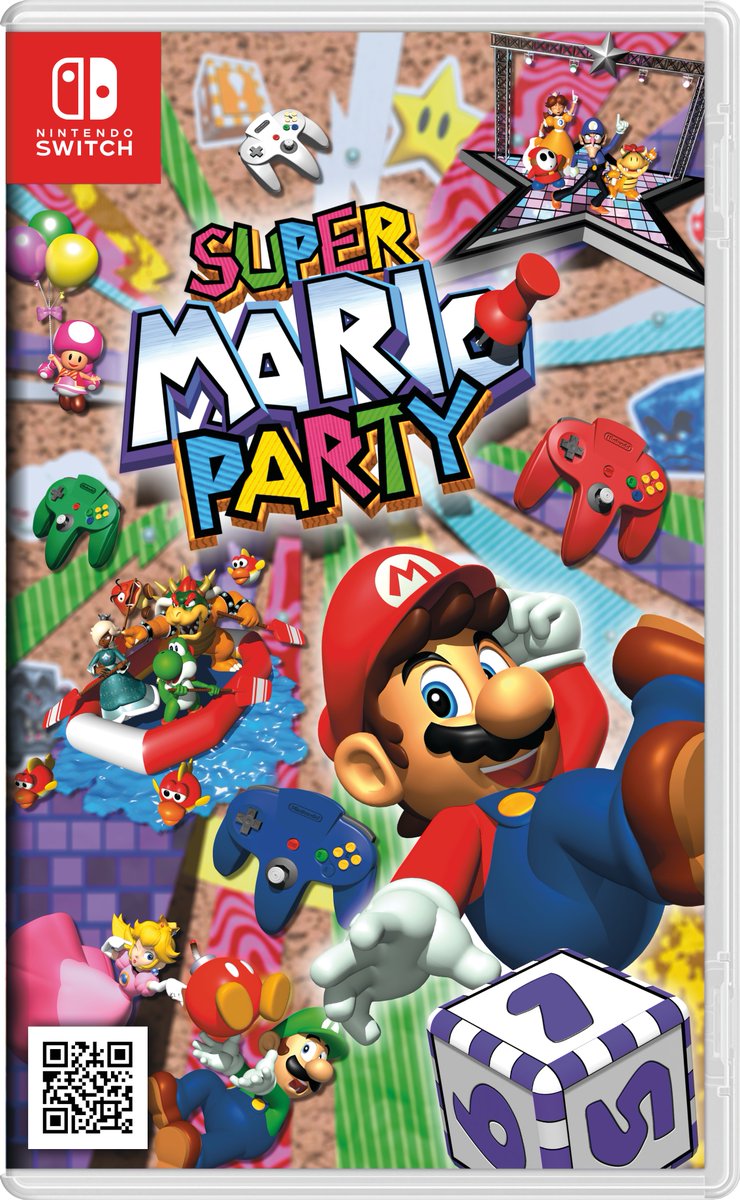 Super Mario Party for the Nintendo 64, My entry for the the Super Mario 40th Anniversary cover collab!

#SuperMario #Nintendo64 #Mario #Marioparty #Nintendo #Fanarts #mario40th