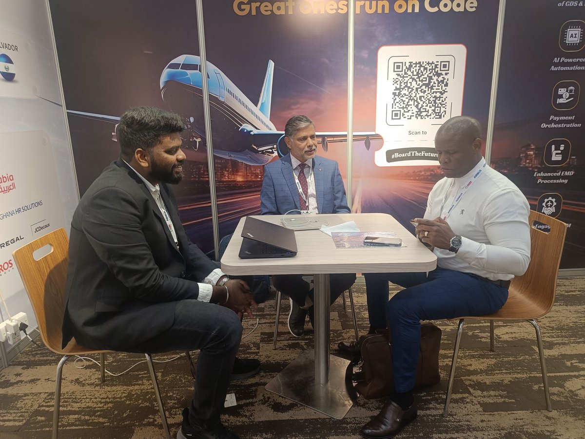 techaffinity's tweet image. What a day! The vibe at Aviation Africa 2025 was incredible. We connected with inspiring industry leaders and highlighted our solutions, &quot;From Runways to Digital Roadmaps.&quot;

Looking forward to another exciting day ahead tomorrow!

#AVAF25 #BoardTheFuture #BeFutureReady