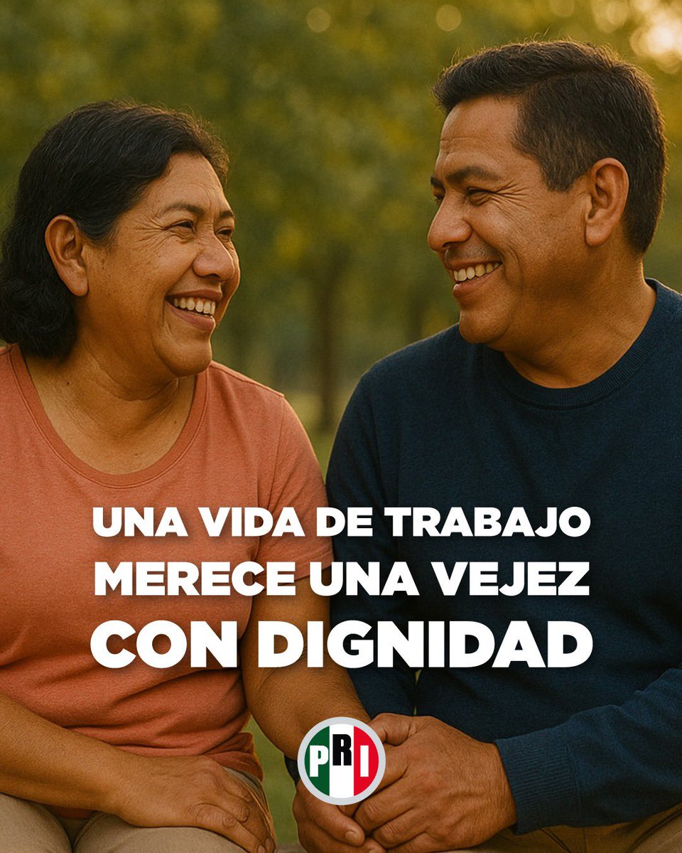 PRI_SLP's tweet photo. En San Luis Potosí, envejecer no debe ser sinónimo de olvido.
Por eso, desde el PRI, impulsamos una iniciativa para dignificar la vida de nuestros adultos mayores.
Con compromiso, respeto y acción legislativa.
#ElPRIPropone #PRImeroTú #PRIresuelve #PRISLP #AmorPorSanLuis https://t.co/iNMU6fIw1A