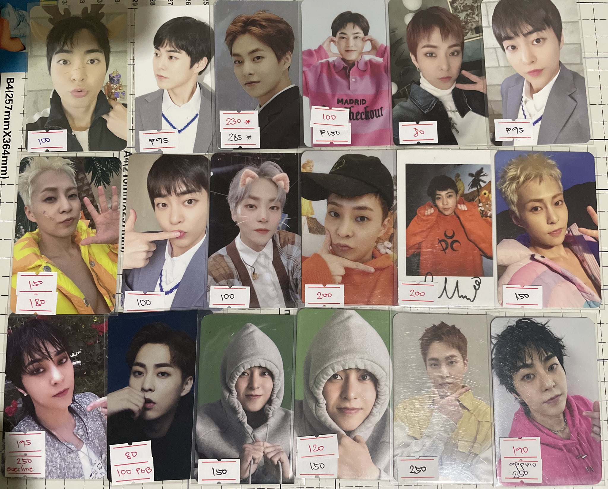 exo xiumin crush u トレカ　カード　シウミン　cbx exo xiumin crush u トレカ カード シウミン cbx - メルカリ